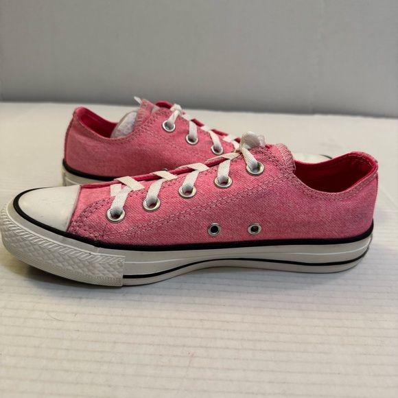 Converse All Star Pink Low Top Sneakers-Unisex - Picture 8 of 11